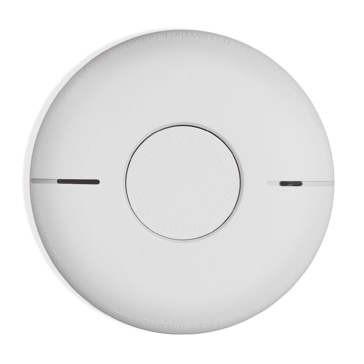 10-Year Lithium Battery Smoke & Carbon Monoxide Detector Sensor with Silence Button - Ensure Home Safety and Peace of Mind