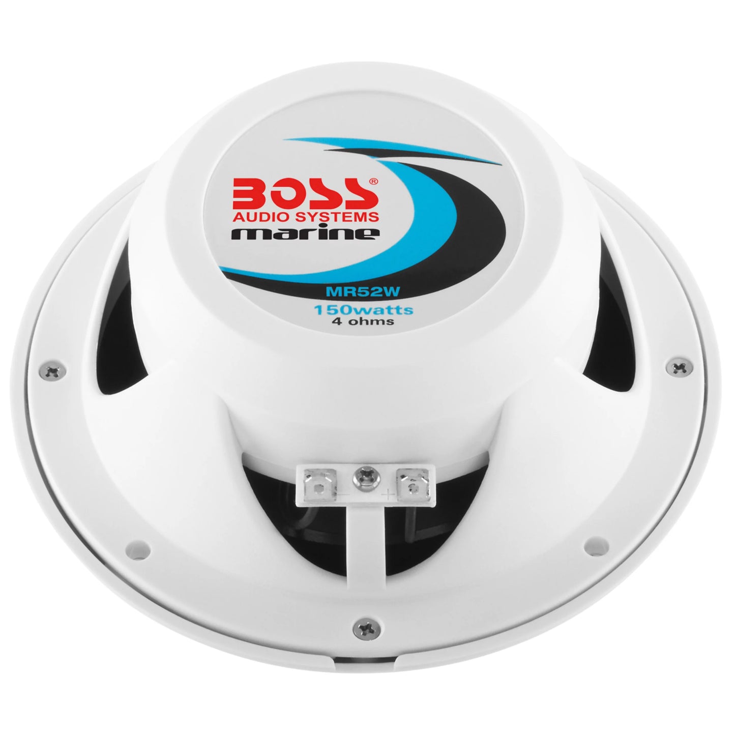 BOSS Audio Systems MR52W Marine 5.25” Speakers, 150 Watts, Full Range, 2 Way