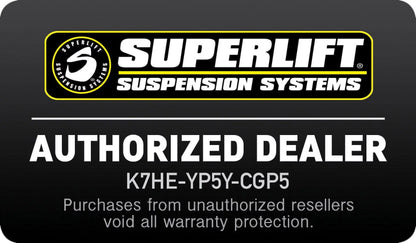 Superlift 85272 Shok Absorbr w/Stem Upper/lower Mount for 84-01 Jeep Cherokee XJ Fits select: 1993-1998 JEEP GRAND CHEROKEE, 1986-1992 JEEP COMANCHE