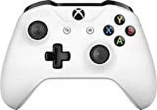 White Xbox One S / X Rapid Fire Custom Modded Controller 40 Mods for All Major Shooter Games WW2 (with 3.5 jack)