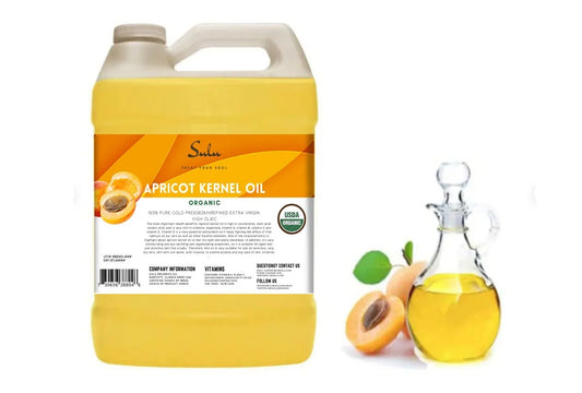 4 Lbs Fresh Organic Apricot Kernel oil cold pressed 100% pure oil from