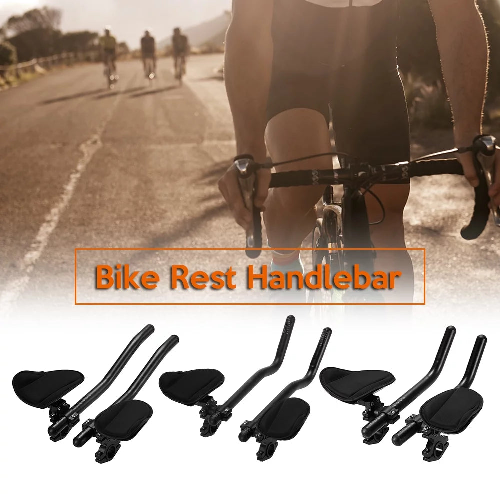 Shinysix Rest Handlebar,Relaxation Handle Bar Bike Rest Handlebar Bar Relaxation Handle Handlebar Bar Relaxation Rest Handle Bar MTB Bike Arm Rest Bike Bar MTB Road Bar MTB Road Bike Road Bike Arm