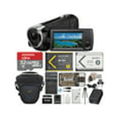 Sony CX405 Handycam 1080p Camcorder with 32GB SD Card and Accessory Bundle