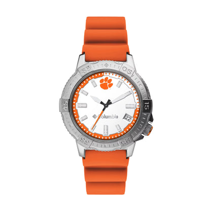 Columbia Men's Peak Patrol Clemson Silicone Strap Watch CSC03-009