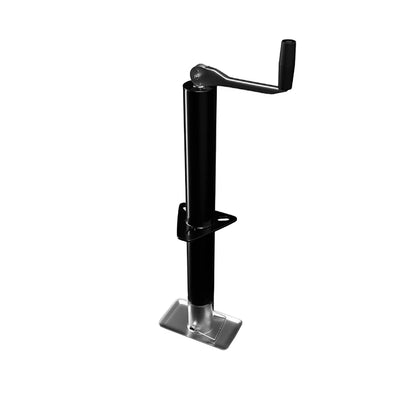 Bastion Distribution Top-Wind Trailer Jack with a Footpad | 5000lb Capacity | 14 4/5" Travel | BJ-5000TW-1