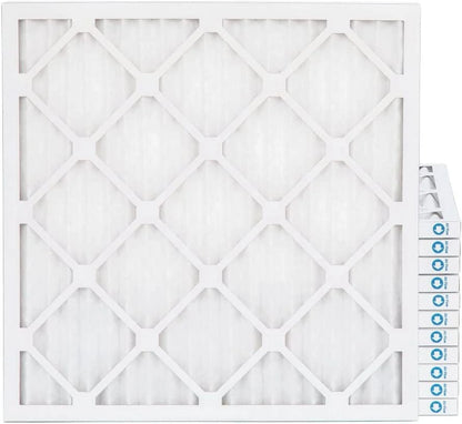 15X20x1 MERV 8 Pleated HV Furne Air Filters. Case Of 12. Size: 14-1/2 X 19-1/2 X 3/4