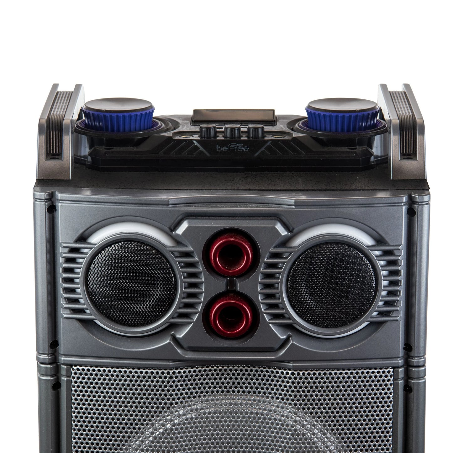 beFree Sound beFree 10" Portable Bluetooth Speaker w/Triple Subwoofers & Microphone