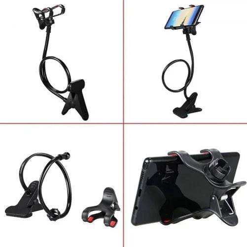 Stand Clip Holder for Jitterbug Smart3 Phone - Desk Bed Mount Lazy Arm Long Gooseneck Flexible Z7V Compatible With Lively Jitterbug Smart 3 Model