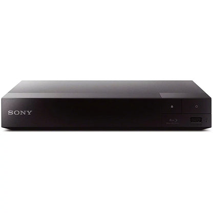 Sony BDPBX370 Streaming Blu-Ray Disc Player with WiFi Bundle with Tech Smart USA Premiere Movies Streaming 2020 Digital Download Card for PC and 1 Year Extended Protection Plan