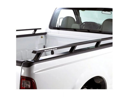 BACKRACK by RealTruck Side Rails to use w/ Standard Bed | Black, No Drill | 65509 | Compatible with 2017-2020 Ford F-250/F-350 6.5' Bed