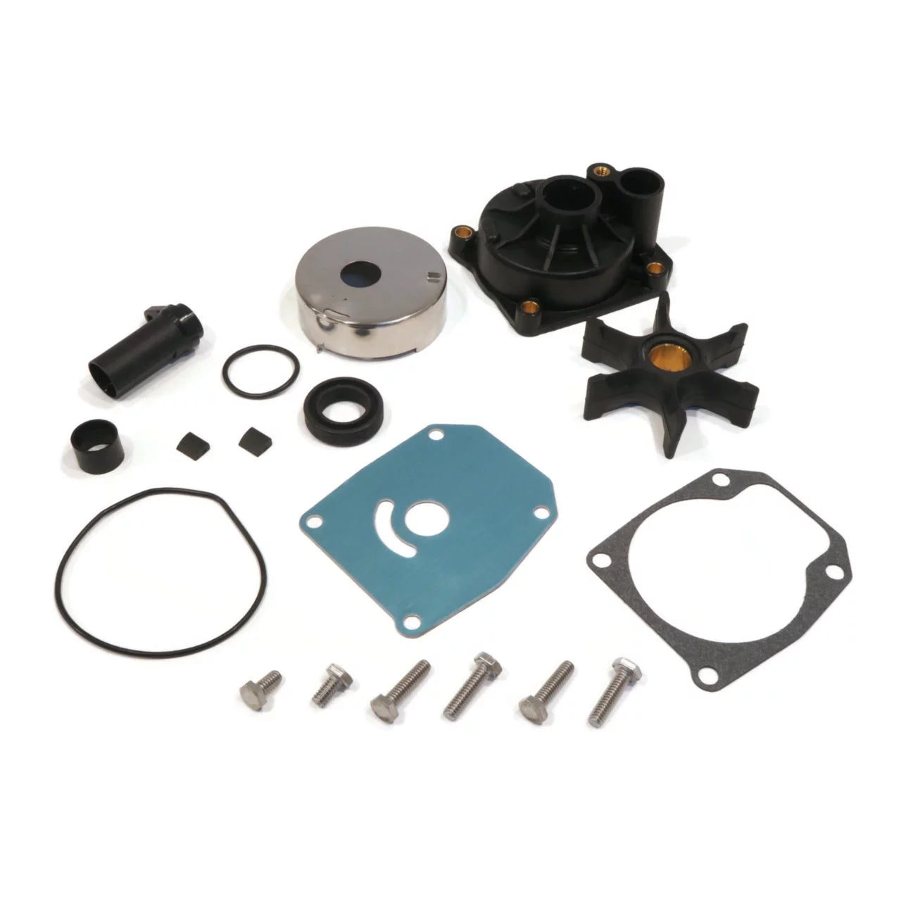 The ROP Shop | Water Pump Impeller, Housing Kit For 1993 Evinrude 65 E65WMLETD Outboard Boat