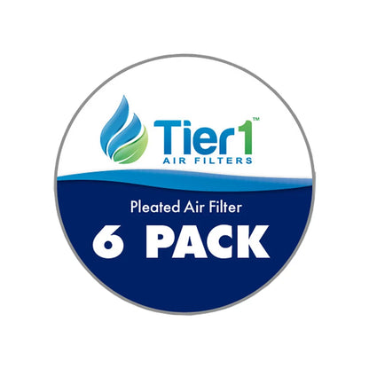 Tier1 16x20x1 Merv 13 Pleated Air/ Furnace Filter - 6 Pack