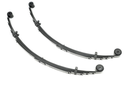 Rough Country 4" Rear Leaf Springs for 1984-2001 Jeep Cherokee XJ - 8047Kit