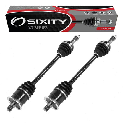 2 pc Sixity XT Rear Left Right Axle compatible with Can-Am Commander 800 2015 - STD DPS XT 4X4