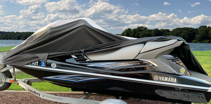 SUPER HEAVY-DUTY PWC JetSki Cover Compatible for Polaris SL 700 DLX Deluxe 1997 Travel Jet Ski Cover 1-2 Seater