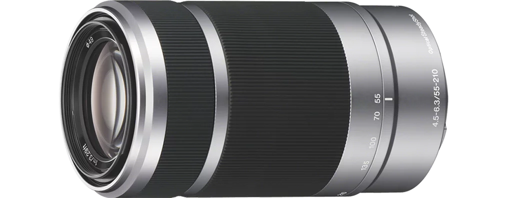 SEL55210 E 55-210mm F4.5-6.3 OSS E-mount Zoom Lens