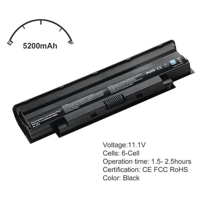 Battery for Inspiron 3420 3520 15r 17r 14r 13r N5110 N5010 P/N: TKV2V 4T7JN