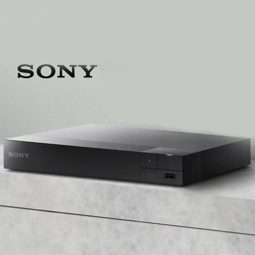 Sony BDPBX370 Streaming Blu-Ray Disc Player with WiFi Bundle with Tech Smart USA Premiere Movies Streaming 2020 Digital Download Card for PC and 1 Year Extended Protection Plan