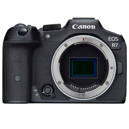 Canon EOS R7 Mirrorless Camera with RF-S 18-45mm f/4.5-6.3 IS STM Lens + 64GB Memory Card + Tripod + Case & More