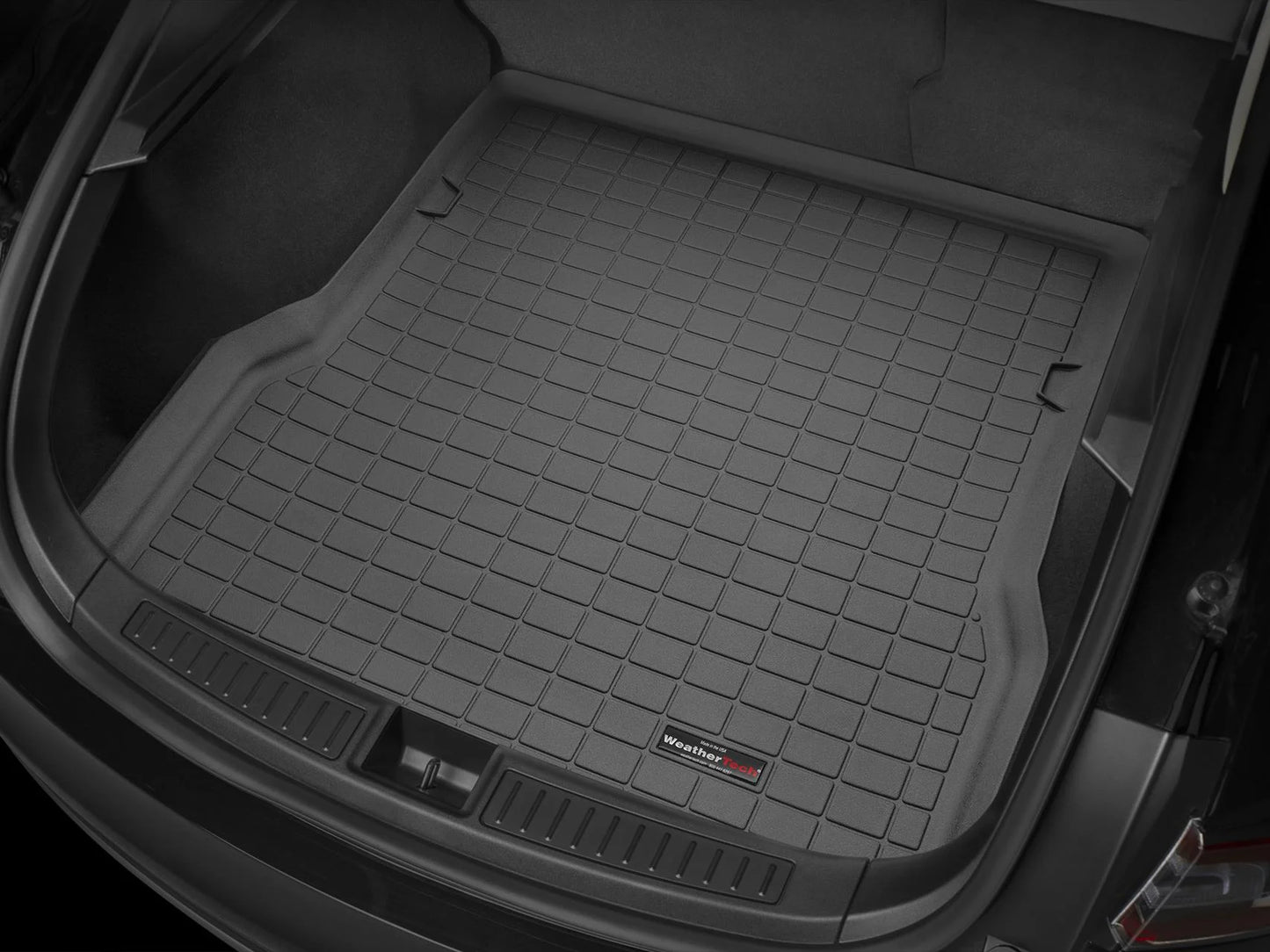 WeatherTech Cargo Trunk Liner with Bumper Protector compatible with 2009-2013 Subaru Forester - Behind 2nd Row Seating With Bumper Protector, Grey