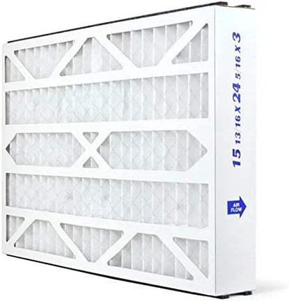 16x25x3 MERV 11 HVAC AC Furnace Air Filter Replacement for Lennox X0581 X5427, Allergy 3-Pack, Made in the USA