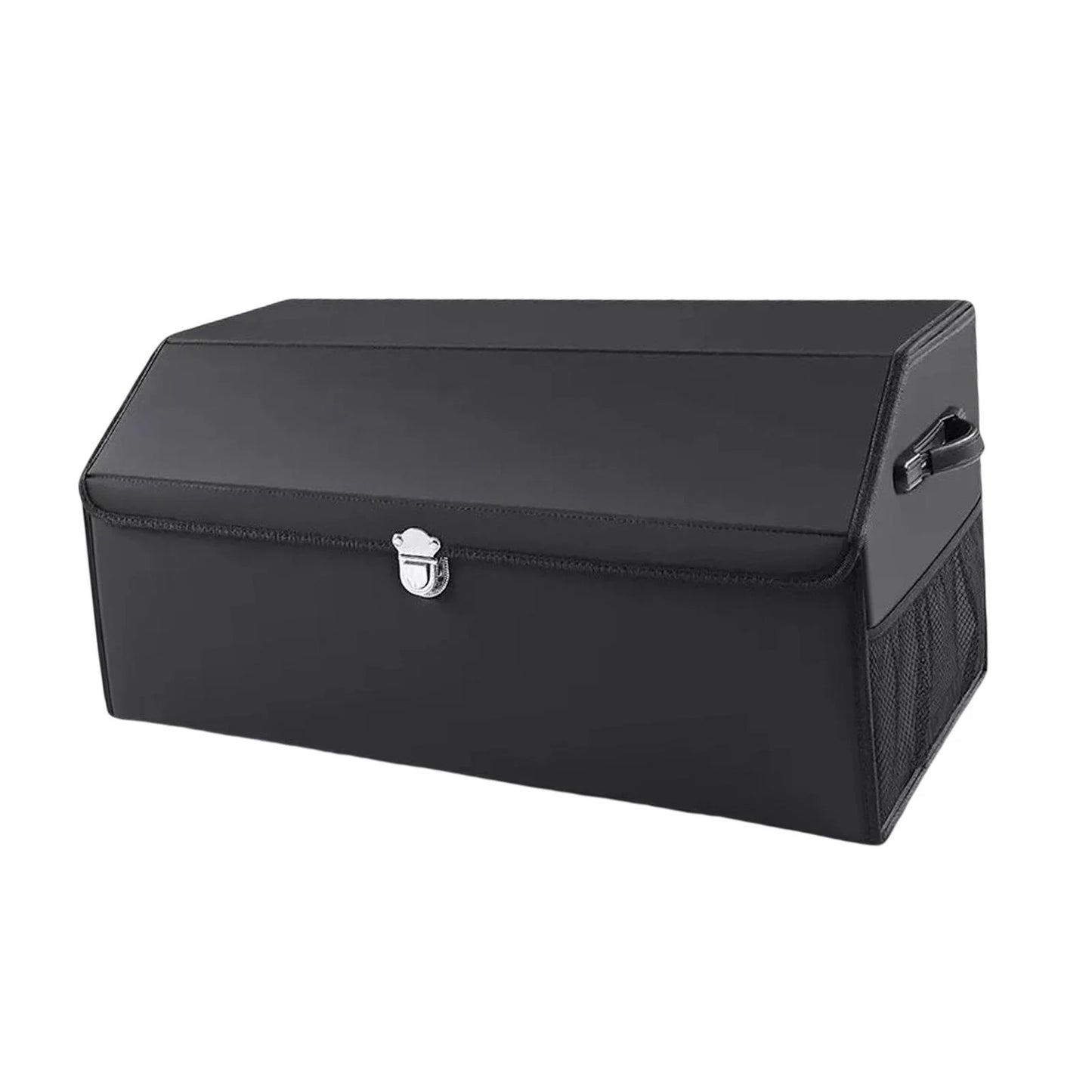 Car Trunk Organizer Dustproof with Handles Foldable Car Storage Box Bin for Cars L