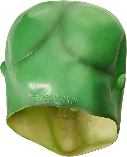 Area 51 Green Latex Mask Alien UFO Space Invader Extra Terrestrial Adult Sci Fi