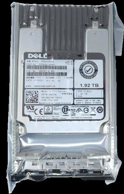 1.92TB SAS SSD R805 R810 R815 R820 R830 R900 R905 R910 R920 R930