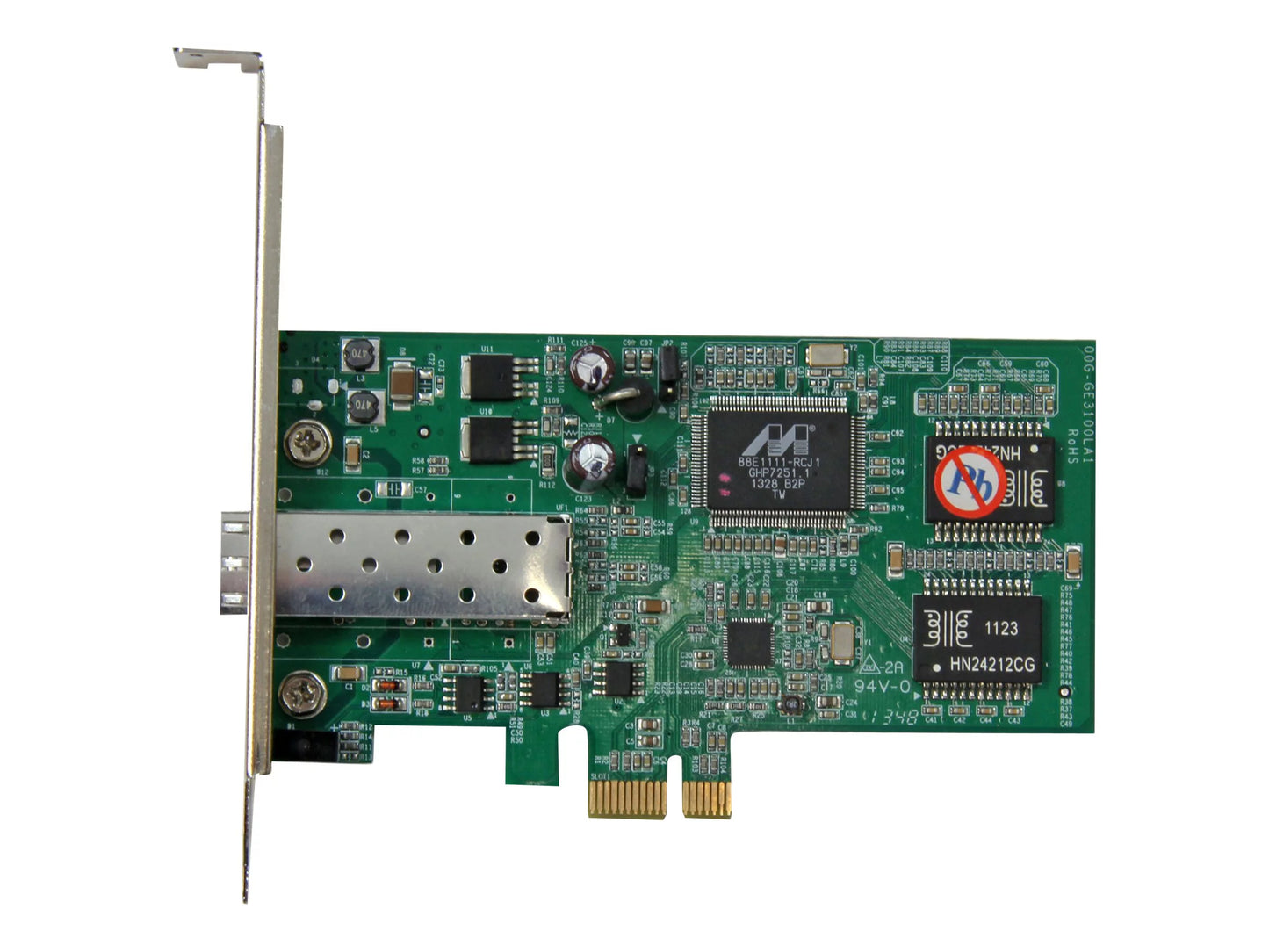 StarTech.com PCI Express Gigabit Ethernet Fiber Network Card w/ Open SFP - PCIe SFP Network Card Adapter NIC