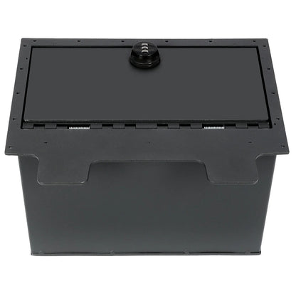 Teledu Center Console Storage Box W/Lock For Chevy GMC 19-22 Silverado Sierra 1500