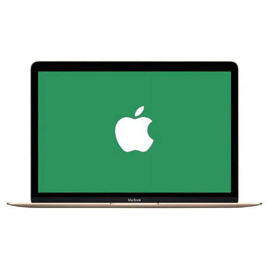 Apple Certified Used A Grade 12-inch Laptop (Retina, Gold) 1.1GHz Core M MK4M2LL/A 256 GB SSD 8 GB Memory 2304x1440 Display Mac OS X v10.12 Sierra Power Adapte