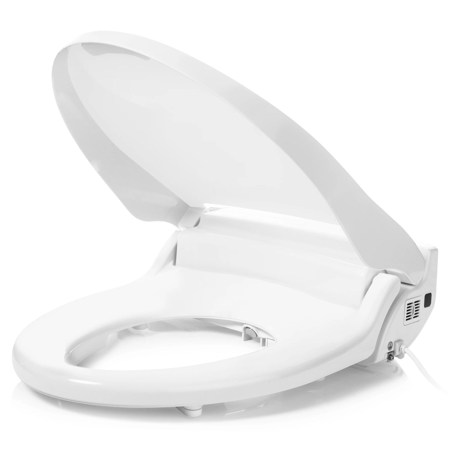 Brondell Swash DR802 Advanced Bidet Toilet Chair with Remote Control, Elongated White