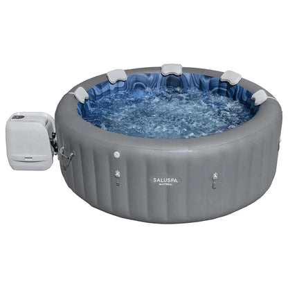 Bestway SaluSpa Santorini HydroJet Hot Tub w/Set of 2 SaluSpa Pool/Spa Chair