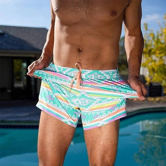 Chubbies Men’s Swim Trunks, Stretch Swimming Board Shorts, 5.5” Inseam Size M