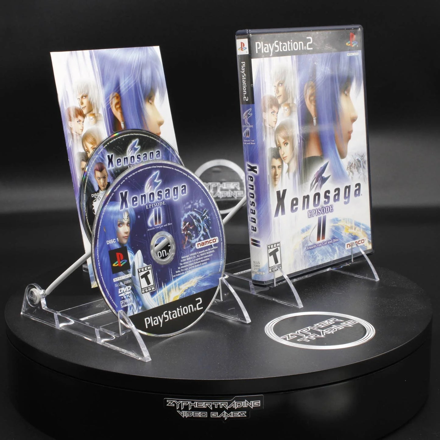 Xenosaga Episode II - Jenseits von Gut und Boese | Sony PlayStation 2 | PS2 | 2005 | Tested