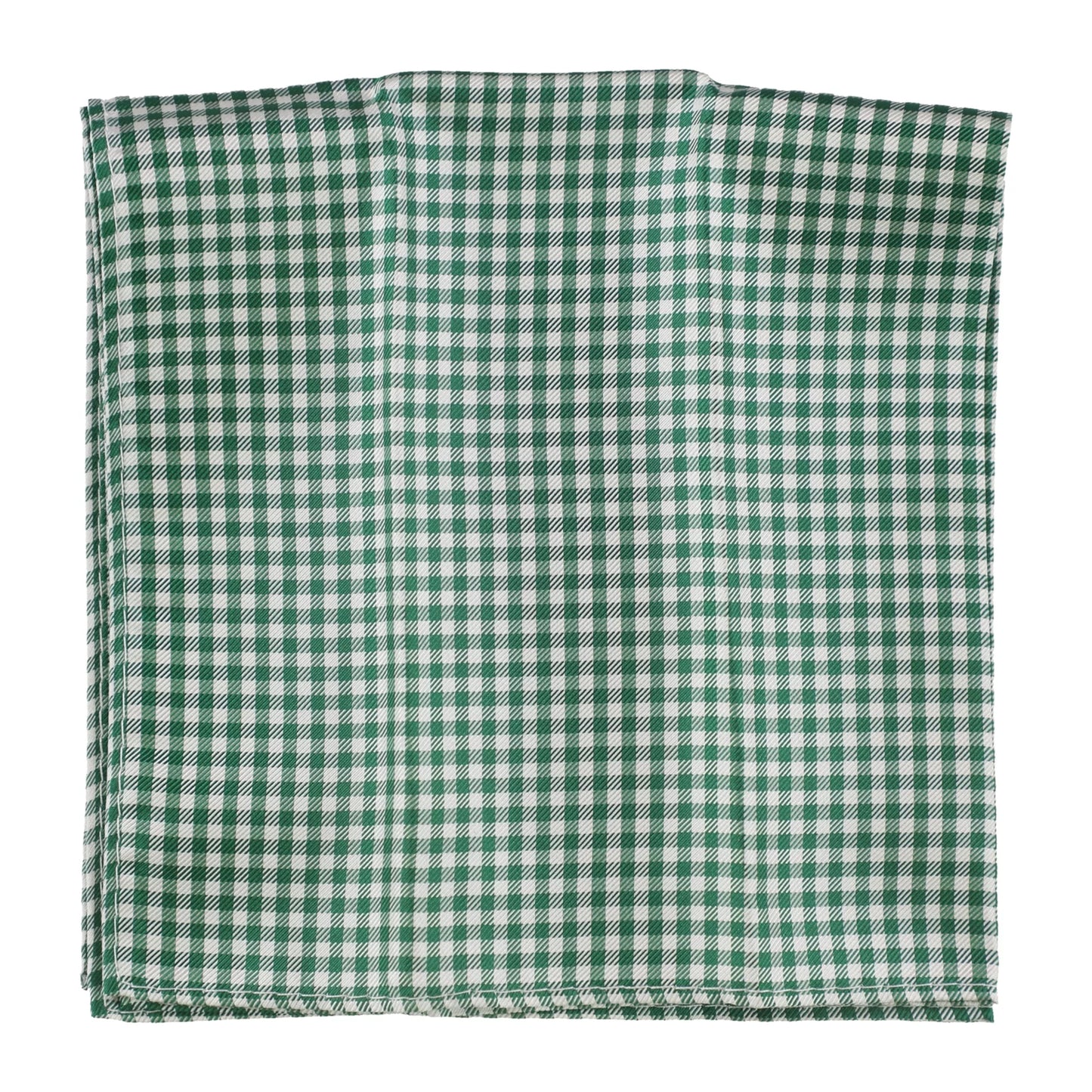 Tommy Hilfiger Mens Gingham Pocket Square, Green,