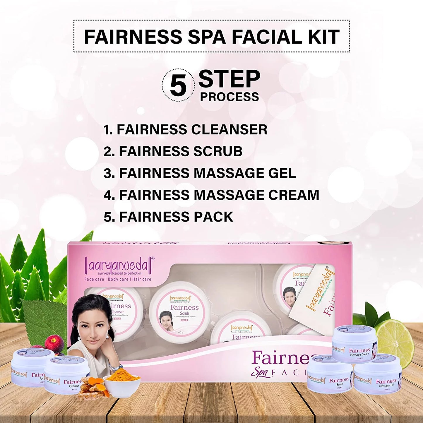 Aryanveda Fairness Spa Facial, 210g