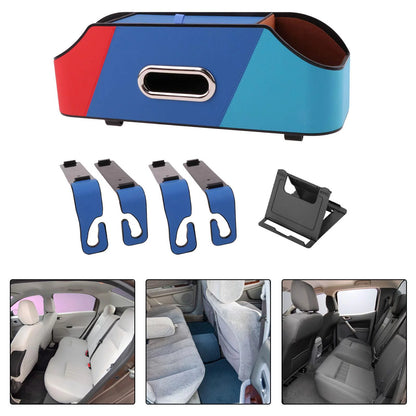 Car Cushion Back Organizer Tissue Holder Cup Holder Vehicles Interior Accessories Storing Paper Towels Road Trips Backseat Storage C