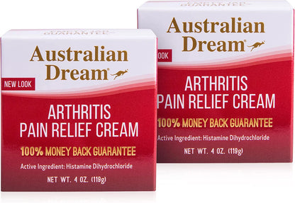 Australian Dream Arthritis Pain Relief Cream, 4 oz (Pack of 2)