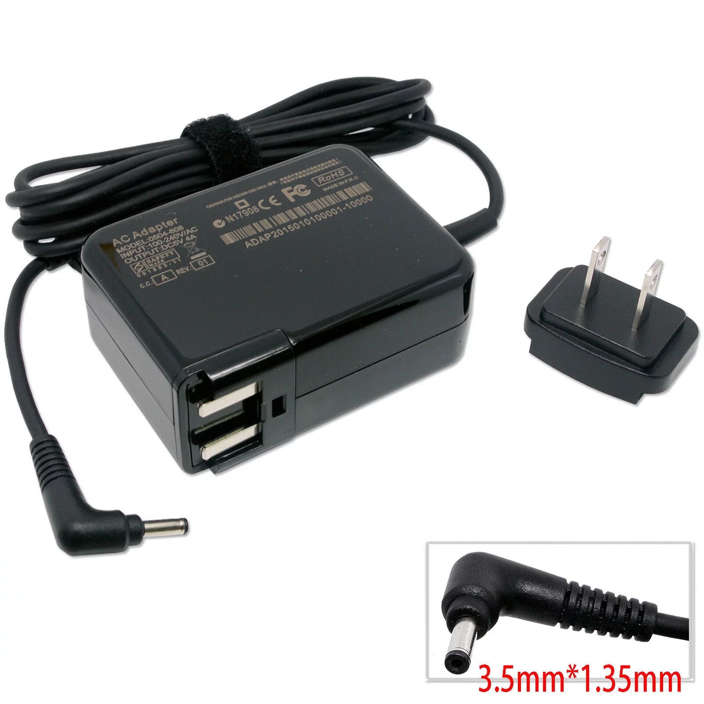 5V 4A AC Adapter Charger For Ideapad 100S 11.6" 80R200BWUS, 80R2001FUS