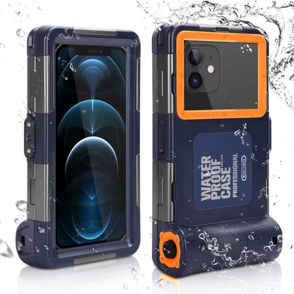 UrbanX Professional [15m/50ft] Swimming Diving Surfing Snorkeling Photo Video Waterproof Protective Case Underwater Housing for Meizu 18s Pro And all Phones Up to 6.9 Inch LCD with Lanyard