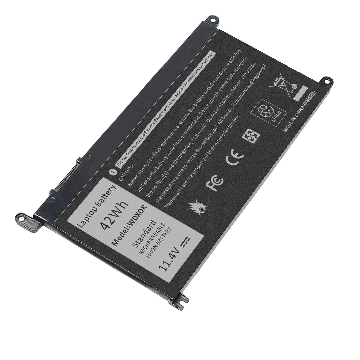 WDXOR WDX0R Battery For Inspiron 15 5565 5567 5568 5578 13 5368 5378 5379