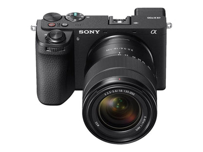 Sony a6700 ILCE-6700L - Digital camera - mirrorless - 26.0 MP - APS-C - 4K / 119.88 fps - 3x optical zoom E PZ 16-50mm OSS lens - Wi-Fi, Bluetooth