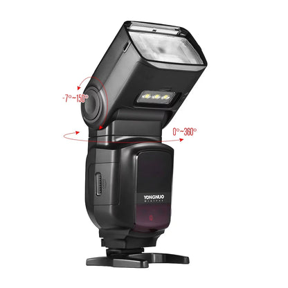 YONGNUO Camera Flash,With Yn622n Yn560 Yn968n Ii Ttl Speedlite 1/8000s Speedlite 1/8000s Hss Built-in Led 5600k Dslr Cameras Compatible Yn622n Yn560 Wireless Yn968n Wireless Speedlite Master Optical