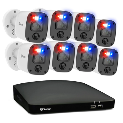 Swann SwannForce 8 Camera 8 Channel 4K Ultra HD DVR Security System