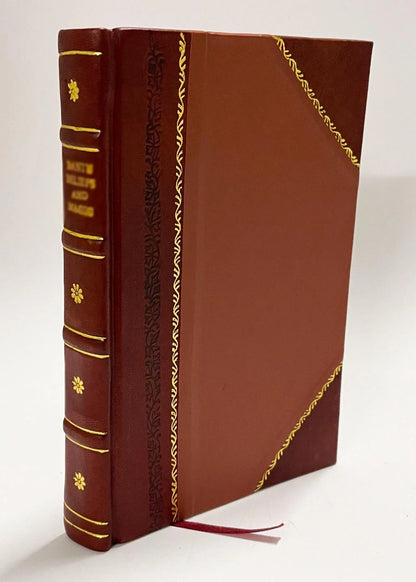 Una Poltrona Storica, Ossia, La Coda D'Un Gran Poeta in Erba : Commedia in Un Atto Diviso in Due Parti / Ferrari, Paolo (1858) (1858) [Leather Bound]