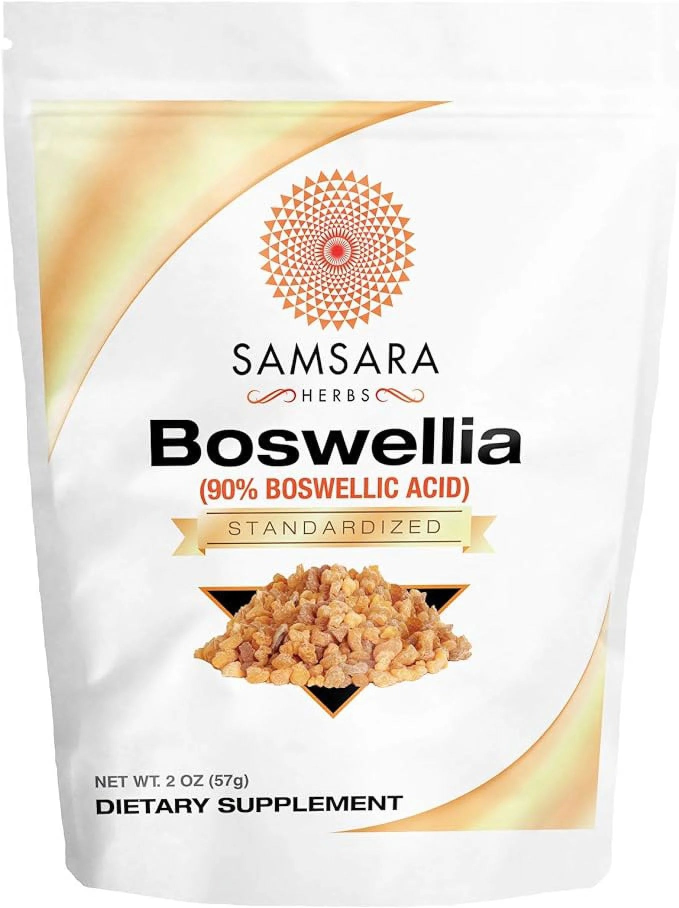 Samsara Herbs Boswellia Extract (2oz/57g) - 90% Boswellic Acid | Digestion | Respiratory Support