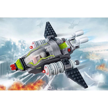 BanBao Mission Eagle Combat Fighter Playset