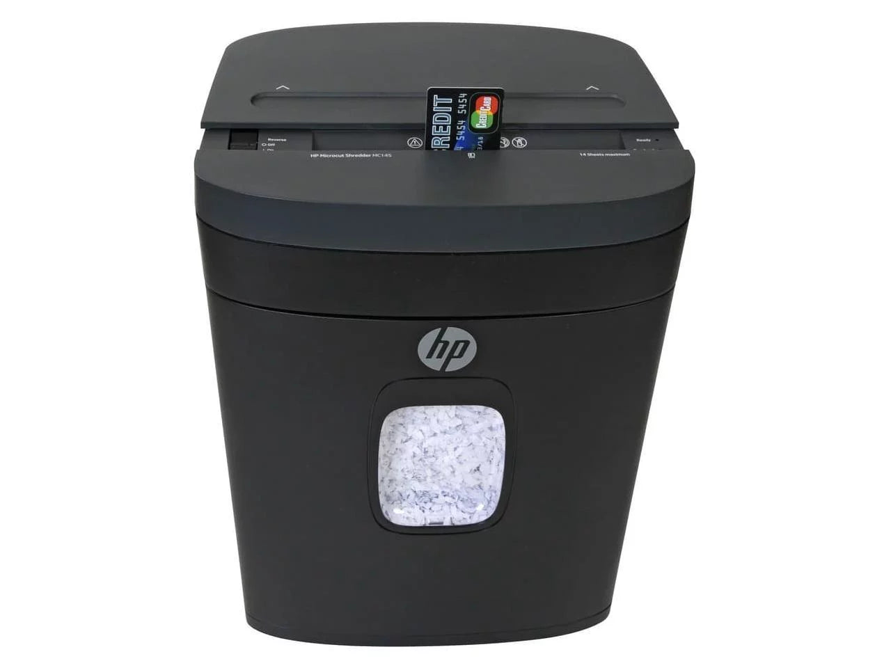 Royal MC145 Paper Shredder - Micro Cut - 14 Per Pass - for shredding Paper, Staples, Credit Card, Envelope - 8.75" Throat - 3 Minute Run Time - 40 Minute Cool Down Time - 5 gal Wastebin Capacity