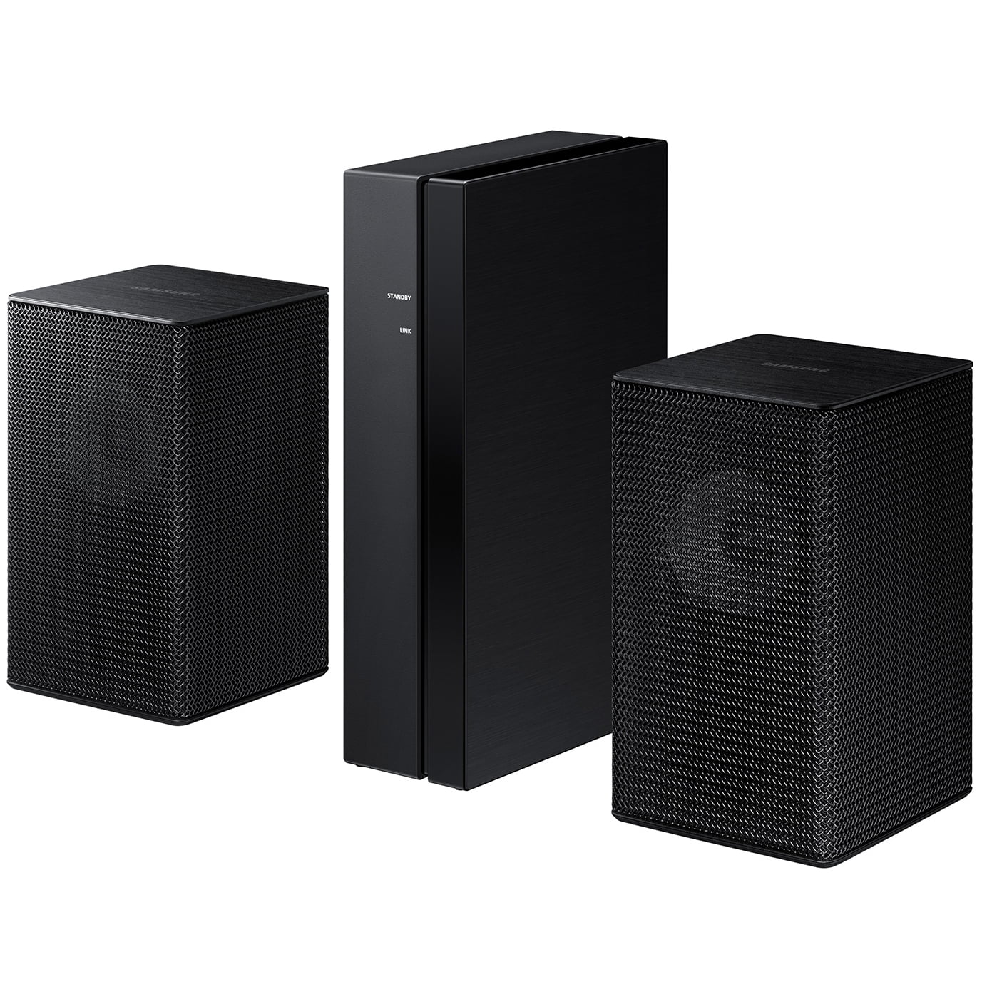 Samsung HW-A450 4.1ch Surround Sound Wireless Home Theater Bundle 2.1ch Dolby Audio Soundbar 2021 HW-A450/ZA + Swa-9100S 2ch Rear Speaker Kit + Subwoofer + Extended Coverage + 2 Deco Gear HDMI Cables